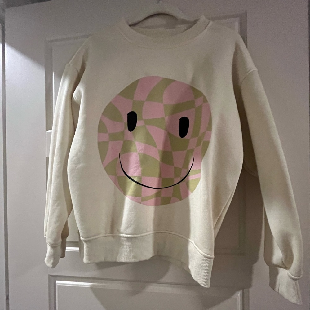 cute pretty smiley sweater :)